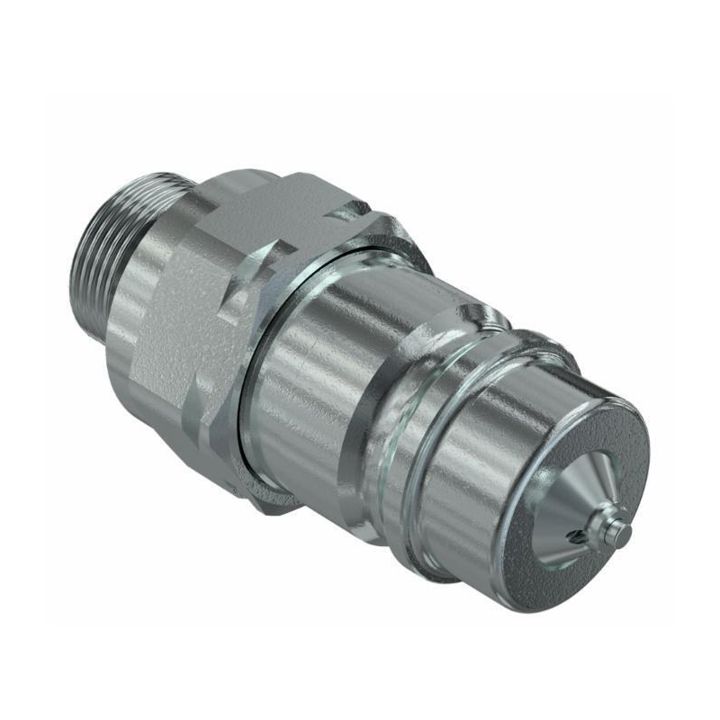 INNESTO RAPIDO A VALVOLA MASCHIO 1/2" FILETTO DIN2353 M18 (12L) FASTER