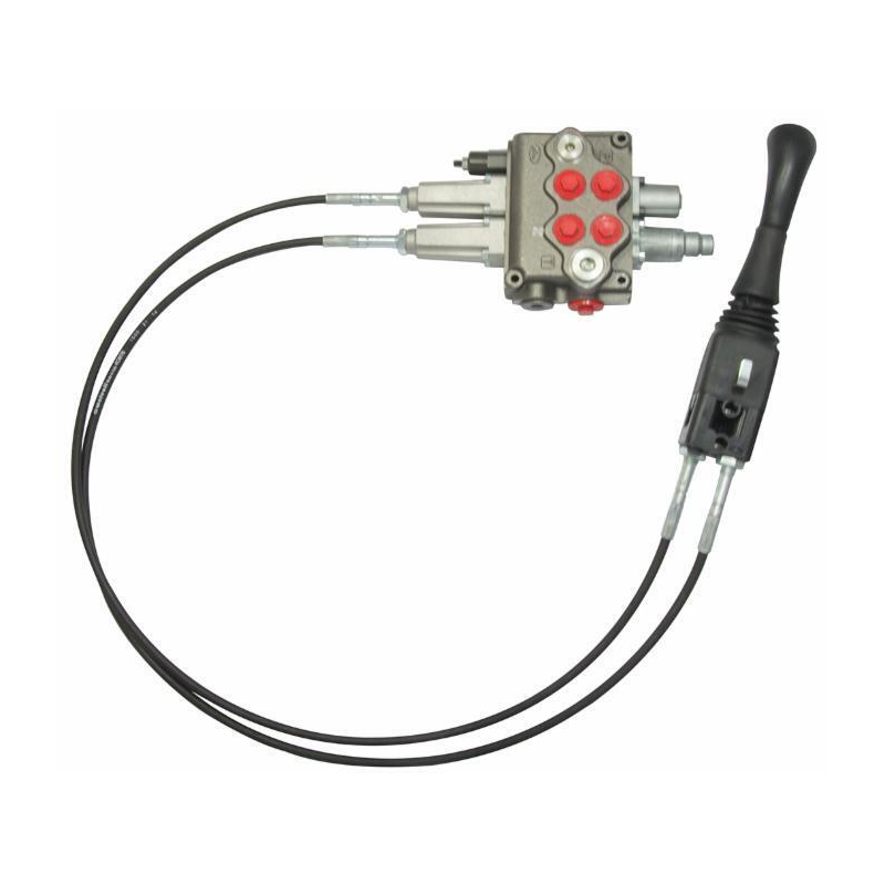 DISTRIBUTORE WALVOIL MODELLO SD5 A 2 LEVE DOPPIO EFFETTO 40 LITRI CON LEVA CLOCHE E CAVI L.1500mm