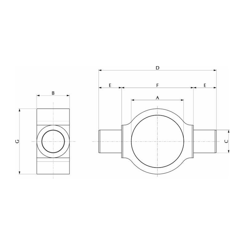 Bascula Ø60 perni Ø25