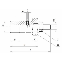 VITE STROZZATRICE 3/8"