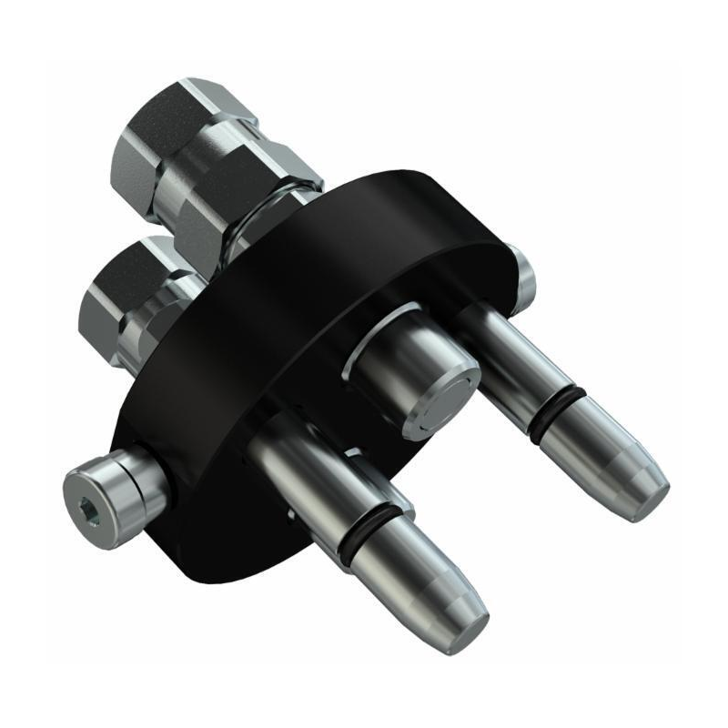 PIASTRA MULTICONNESSIONE PARTE MOBILE DA  3/8" FILETTO 1/2” 2 LINEE FASTER