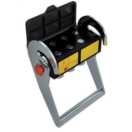 PIASTRA MULTICONNESSIONE PARTE FISSA DA  3/8" FILETTO 1/2” 6 LINEE FASTER