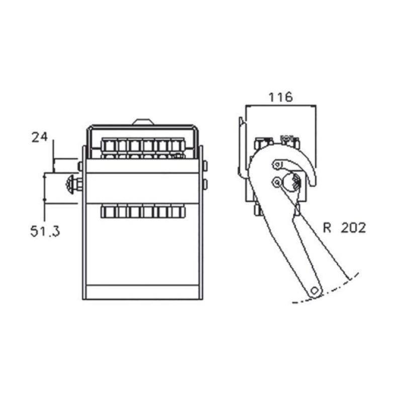 PIASTRA MULTICONNESSIONE PARTE FISSA DA  3/8" FILETTO 1/2” 6 LINEE FASTER