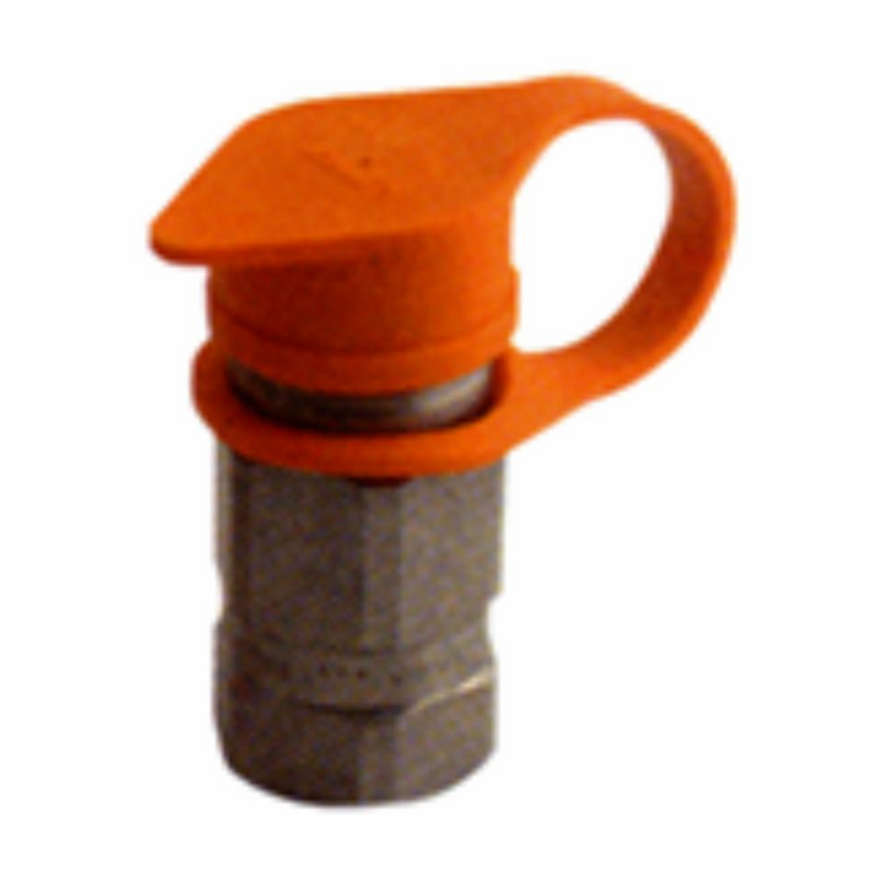 TAPPO FASTER PER INNESTO RAPIDO MASCHIO FACCIA PIANA DA 3/8" COLORE ROSSO