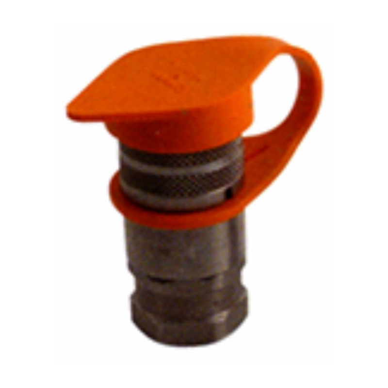 TAPPO FASTER PER INNESTO RAPIDO FEMMINA FACCIA PIANA DA 1/2" COLORE ROSSO