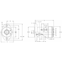 MOTORE ORBITALE DANFOSS WR100
