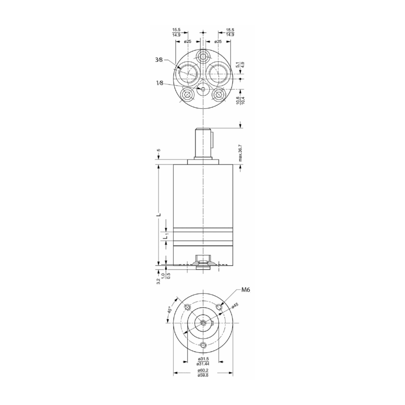 MOTORE ORBITALE OMM 50