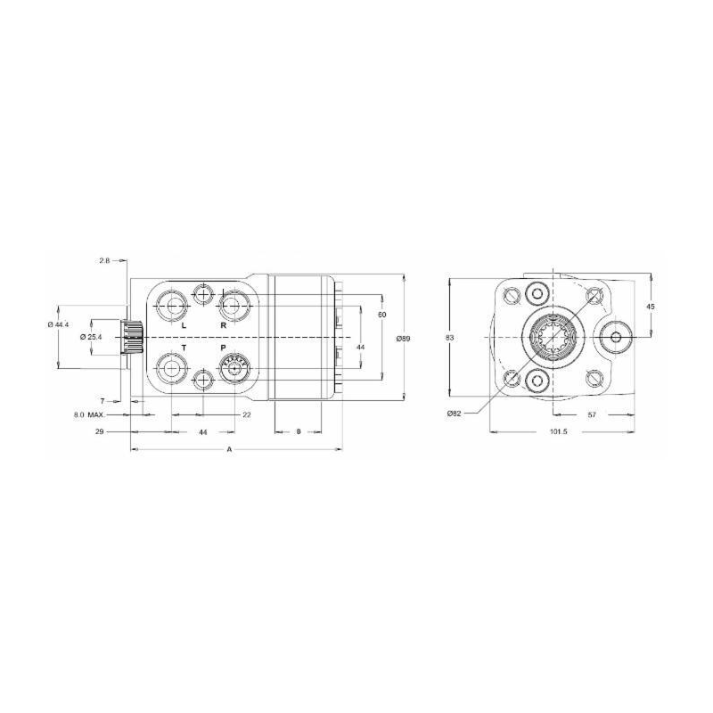 IDROGUIDA DANFOSS VSP 160CC