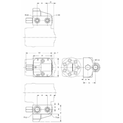 VALVOLA PRIORITARIA MODULARE OLSA40 DANFOSS