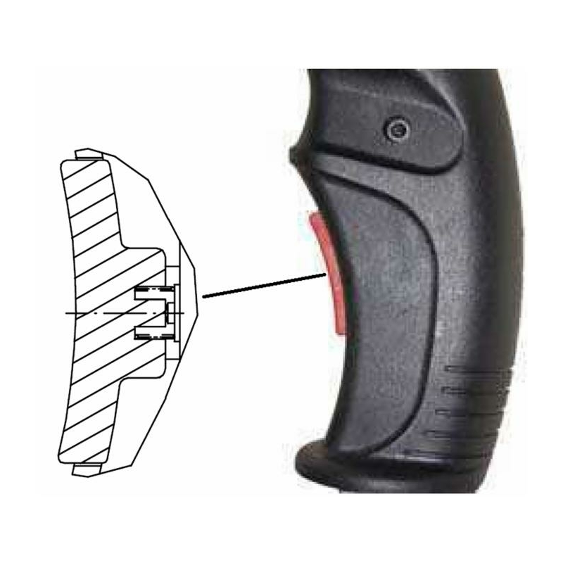 MICROINTERRUTTORE PER IMPUGNATURE ERGONOMICHE