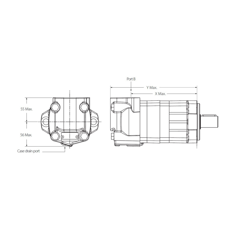 MOTORE ORBITALE DANFOSS XL2 80
