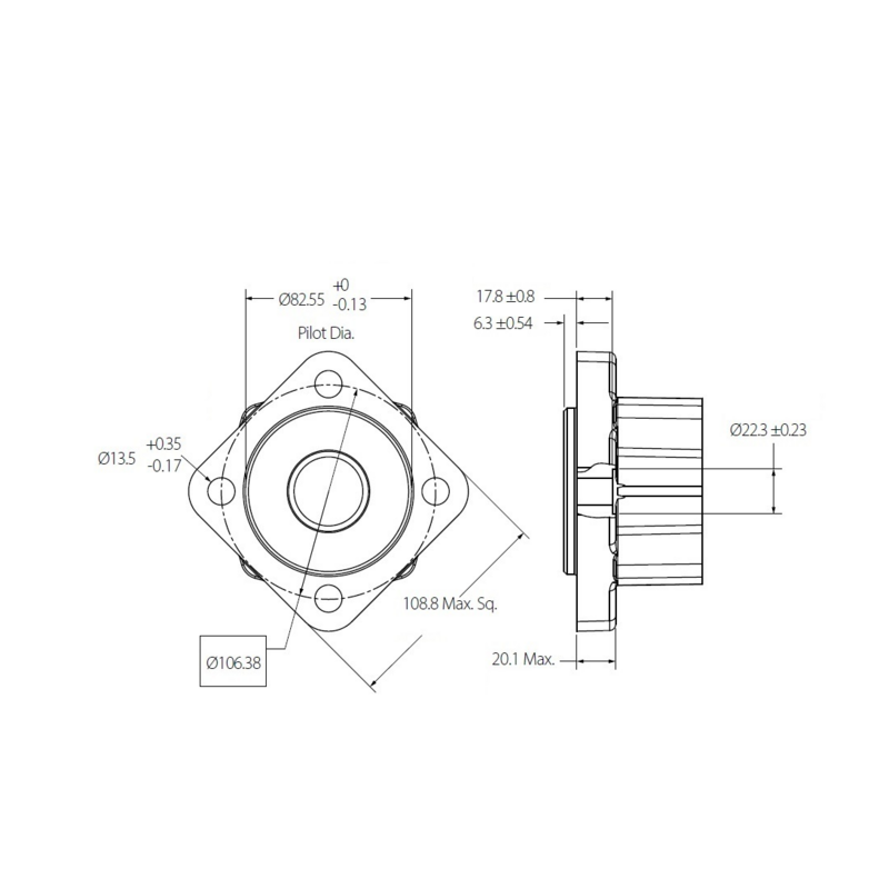MOTORE ORBITALE DANFOSS XL2 80