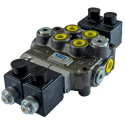 Distributore elettrico Basic da 3/8" a 2 sezioni