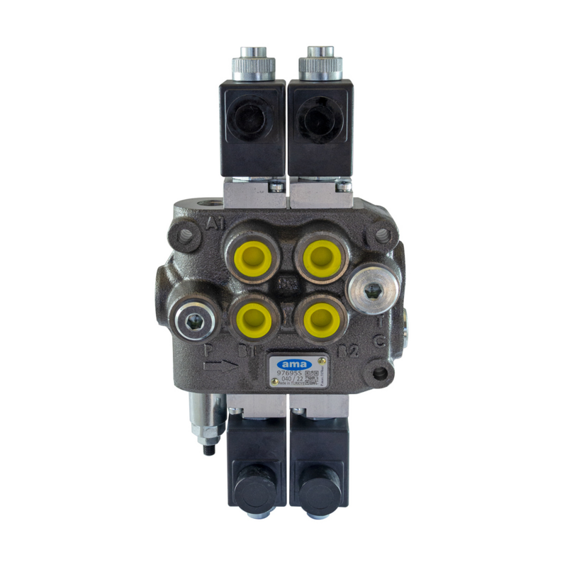 Distributore elettrico Basic da 3/8" a 2 sezioni