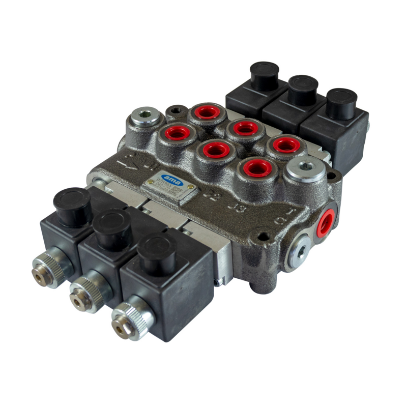 Distributore elettrico Basic da 3/8" a 3 sezioni