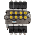Distributore elettrico Basic da 3/8" a 4 sezioni