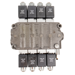 Distributore elettrico Basic da 3/8" a 4 sezioni