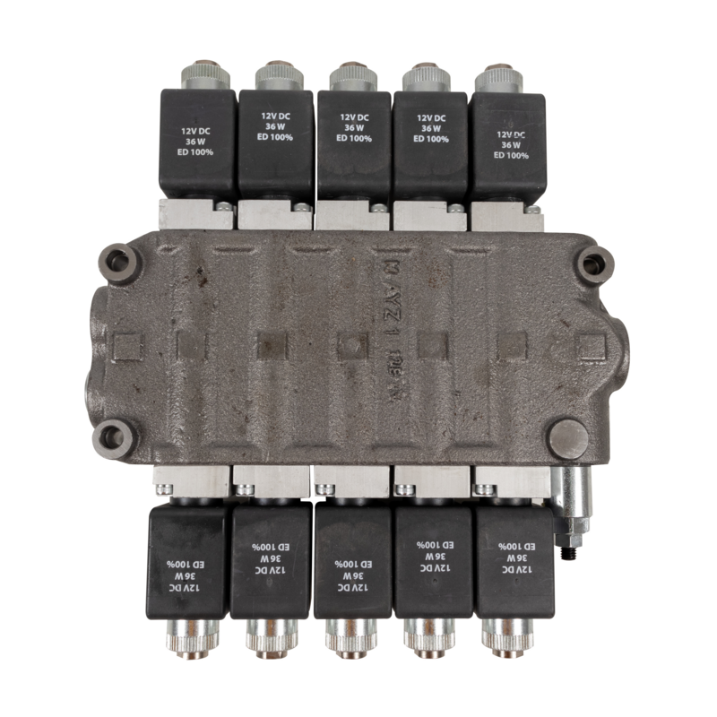 Distributore elettrico Basic da 3/8" a 5 sezioni