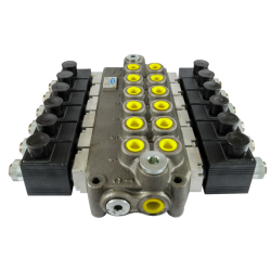 Distributore elettrico Basic da 3/8" a 6 sezioni
