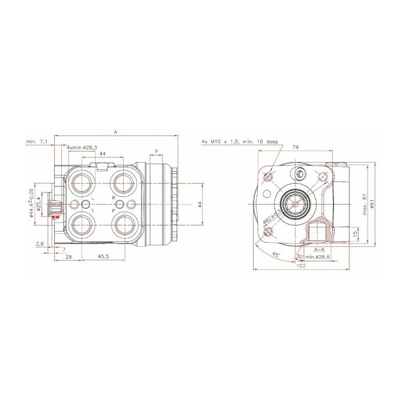 IDROGUIDA DANFOSS VSPP 125CC LS