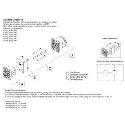 KIT INTERMEDIO GR.2+2 TANDEM STANDARD