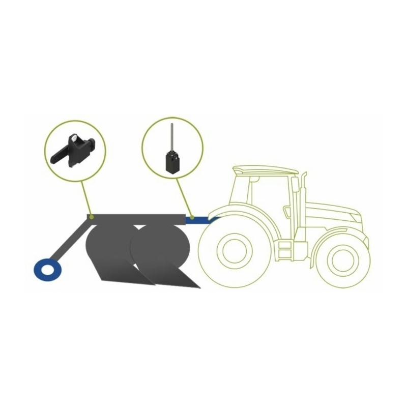 Kit ISOBUS per attrezzi come erpici rotanti e frese.