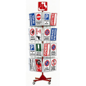 ESPOSITORE GIREVOLE PER CARTELLI 30X20