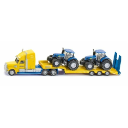 MODELLINO CAMION CON TRATTORI NEW HOLLAND SIKU 1805