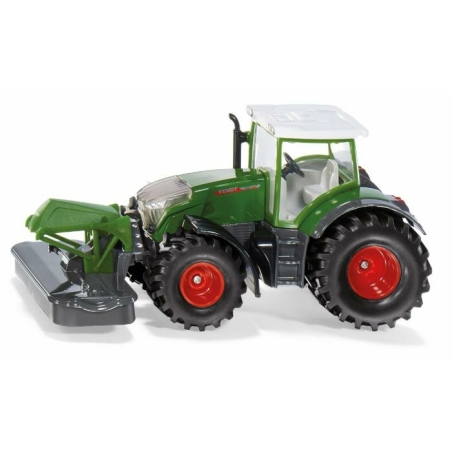 MODELLINO TRATTORE FENDT 942 VARIO CON FALCIATRICE FRONTALE SIKU 2000