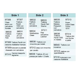 ESPOSITORE SIKU COMPLETO DI 63 GIOCATTOLI