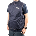 GILET BLU NAVY NYLON E PILE TG XXL AMA