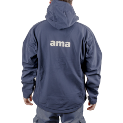 GIACCA SOFTSHELL 3 STRATI BLU TG XL AMA