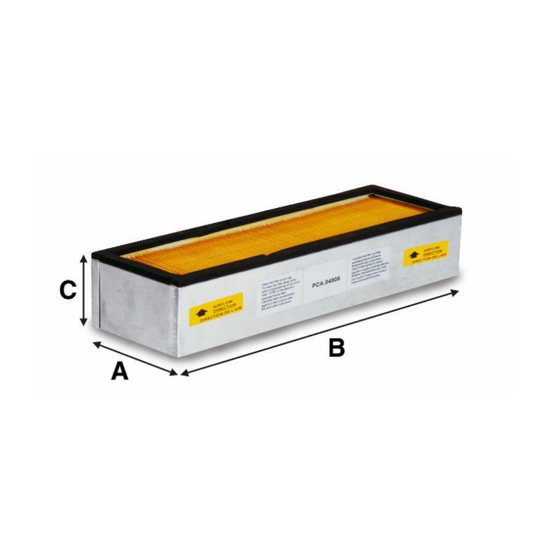 FILTRO CABINA ORIGINALE PANCLEAN RIF. AP4497
