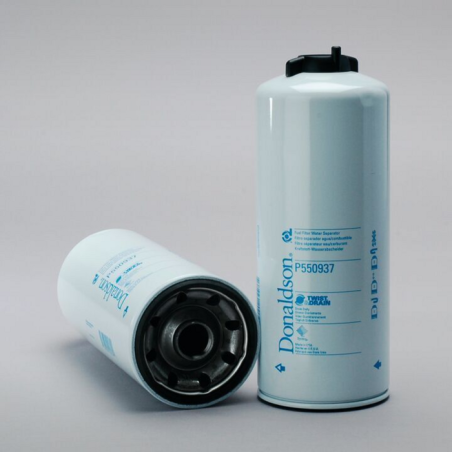 FILTRO SEPARATORE ACQUA/CARBURANTE AVVITABILE CON VALVOLA DI SCARICO (TWIST&DRAIN) RIF. DONALDSON P550937