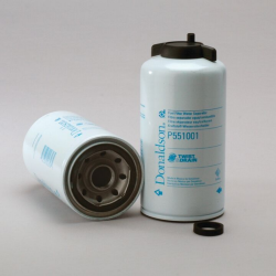 FILTRO CARBURANTI, SEPARATORE ACQUA AVVITABILE TWIST&DRAIN RIF. DONALDSON P551001