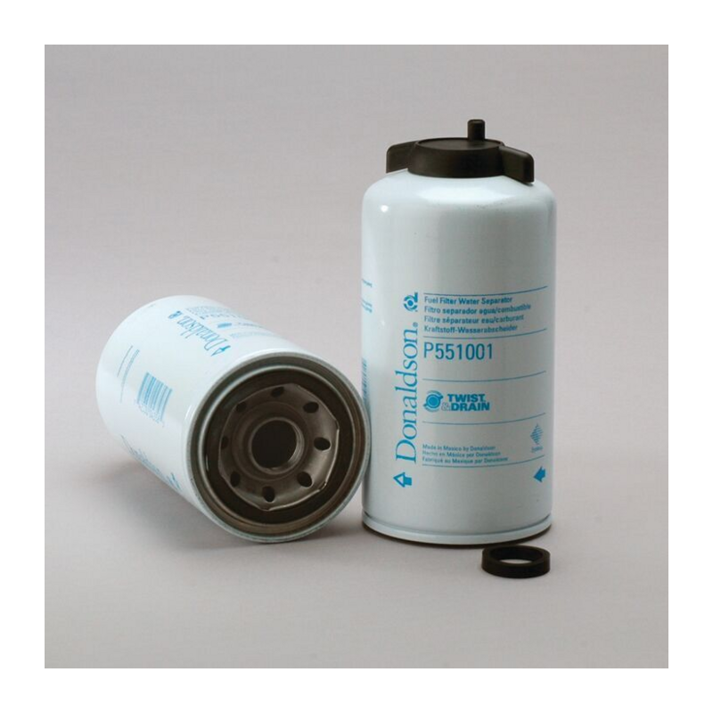 FILTRO CARBURANTI, SEPARATORE ACQUA AVVITABILE TWIST&DRAIN RIF. DONALDSON P551001
