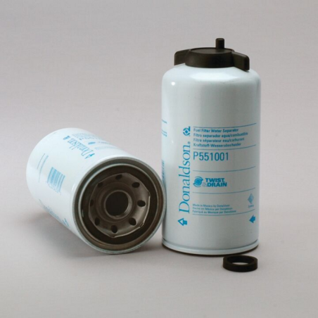 FILTRO CARBURANTI, SEPARATORE ACQUA AVVITABILE TWIST&DRAIN RIF. DONALDSON P551001
