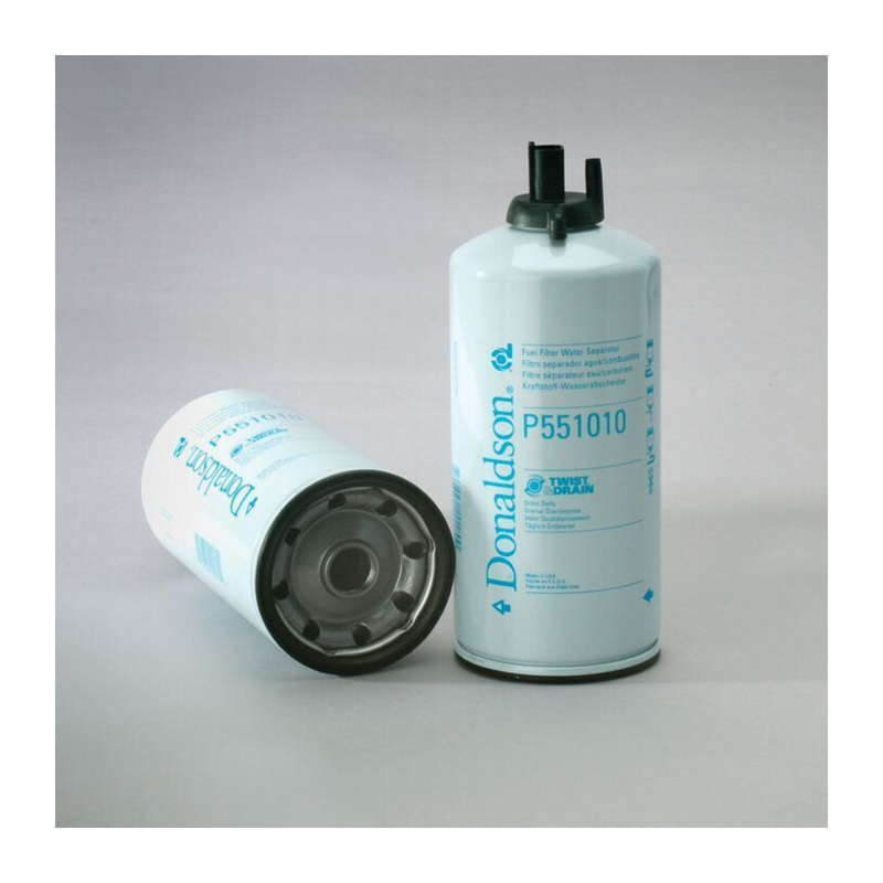 FILTRO CARBURANTI, SEPARATORE ACQUA AVVITABILE TWIST&DRAIN RIF. DONALDSON P551010