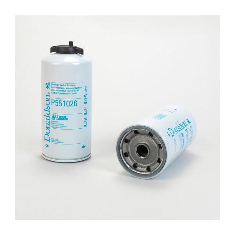 FILTRO CARBURANTI, SEPARATORE ACQUA AVVITABILE TWIST&DRAIN RIF. DONALDSON P551026
