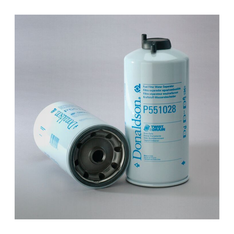 FILTRO CARBURANTI, SEPARATORE ACQUA AVVITABILE TWIST&DRAIN RIF. DONALDSON P551028