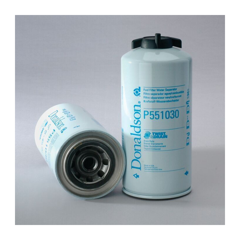 FILTRO CARBURANTI, SEPARATORE ACQUA AVVITABILE TWIST&DRAIN RIF. DONALDSON P551030