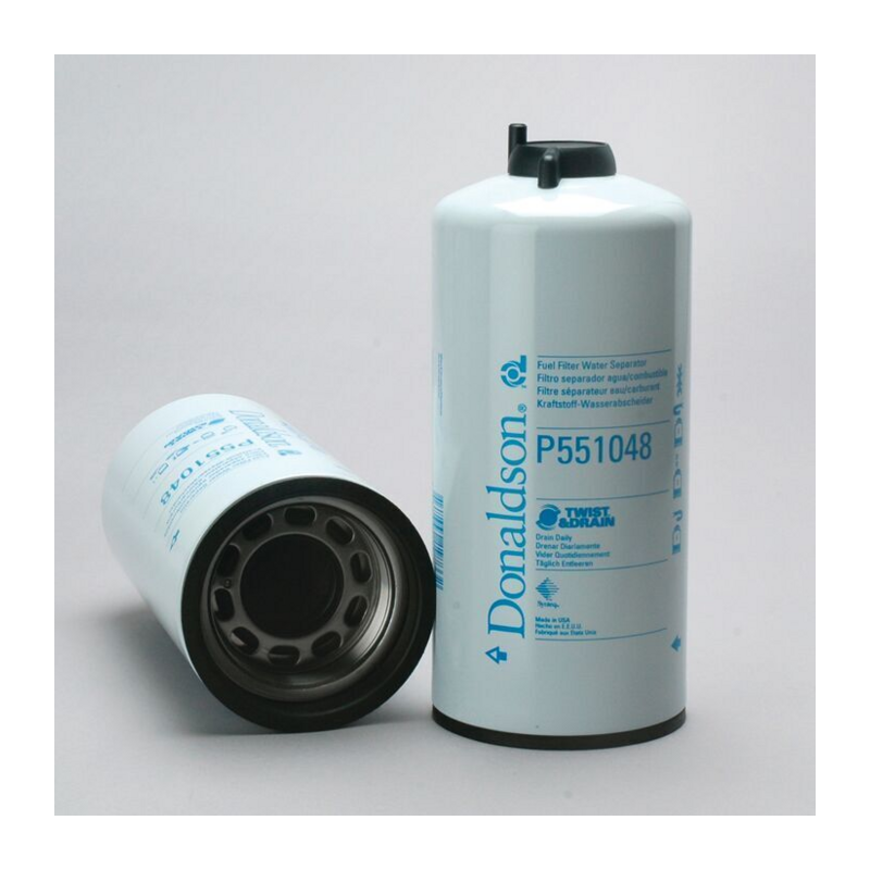 FILTRO CARBURANTI, SEPARATORE ACQUA AVVITABILE TWIST&DRAIN RIF. DONALDSON P551048