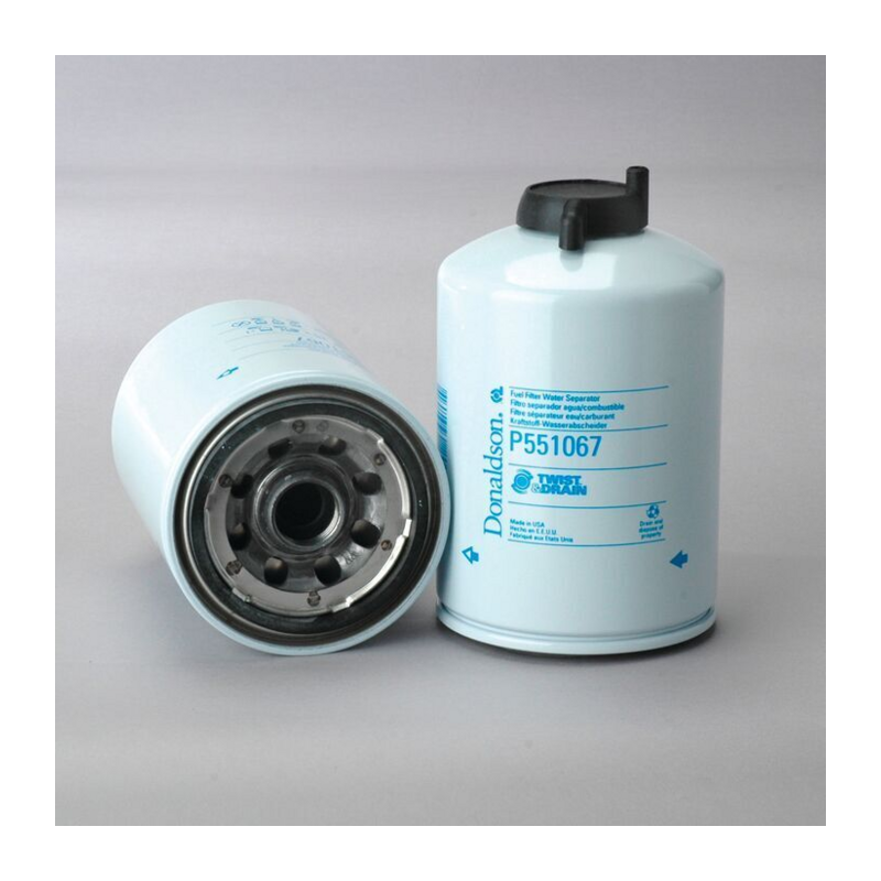 FILTRO CARBURANTI, SEPARATORE ACQUA AVVITABILE TWIST&DRAIN RIF. DONALDSON P551067