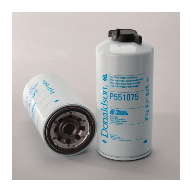 FILTRO CARBURANTI, SEPARATORE ACQUA AVVITABILE TWIST&DRAIN RIF. DONALDSON P551075