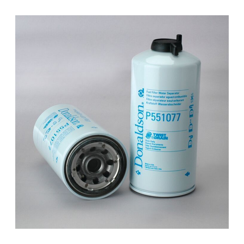 FILTRO CARBURANTI, SEPARATORE ACQUA AVVITABILE TWIST&DRAIN RIF. DONALDSON P551077