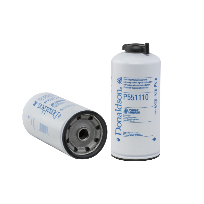 FILTRO GASOLIO, SEPARATORE ACQUA AVVITABILE TWIST&DRAIN RIF. DONALDSON P551110