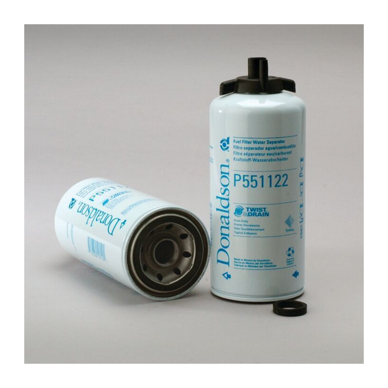 FILTRO CARBURANTI, SEPARATORE ACQUA AVVITABILE TWIST&DRAIN RIF. DONALDSON P551122
