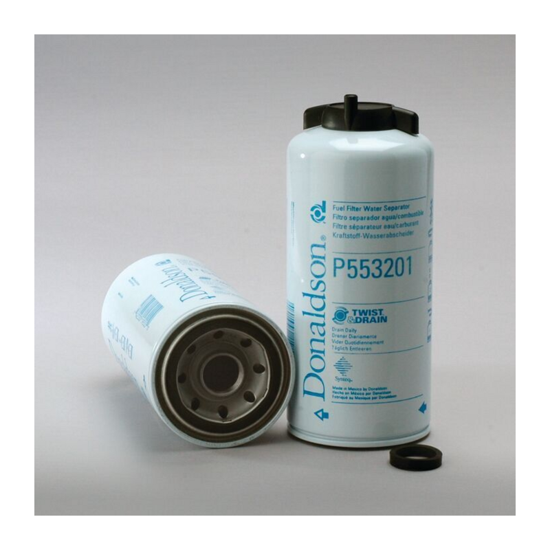 FILTRO CARBURANTI, SEPARATORE ACQUA AVVITABILE TWIST&DRAIN RIF. DONALDSON P553201