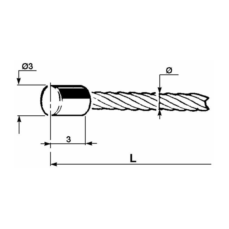 FILO ACCELERATORE Ø 1,2 X 2000MM