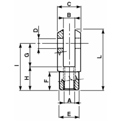 FORCELLA  M 10 X 40